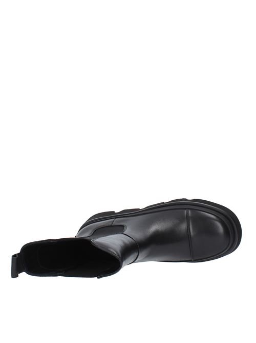 Stivaletti Beatles modello 422M-908-20-P094CO in pelle e tessuto EMANUELLE VEE | 422M-908-20-P094CO/1NERO